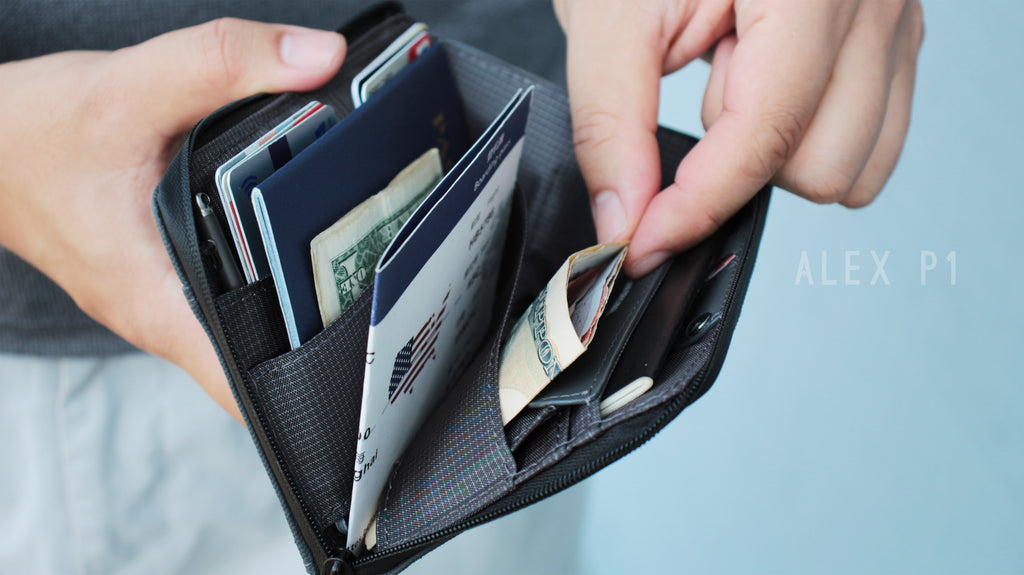 Alex P1 passport wallet